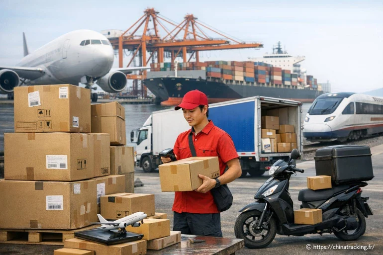 Transporteurs de Colis de Chine
