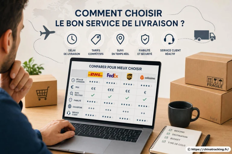 Comment choisir le bon service de livraison pour vos colis ?