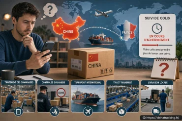Pourquoi mon colis chinois met-il du temps à arriver ?