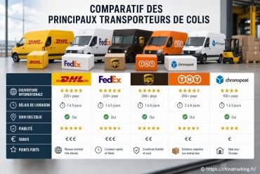 Comparatif des principaux transporteurs de colis : lequel choisir pour vos envois ?
